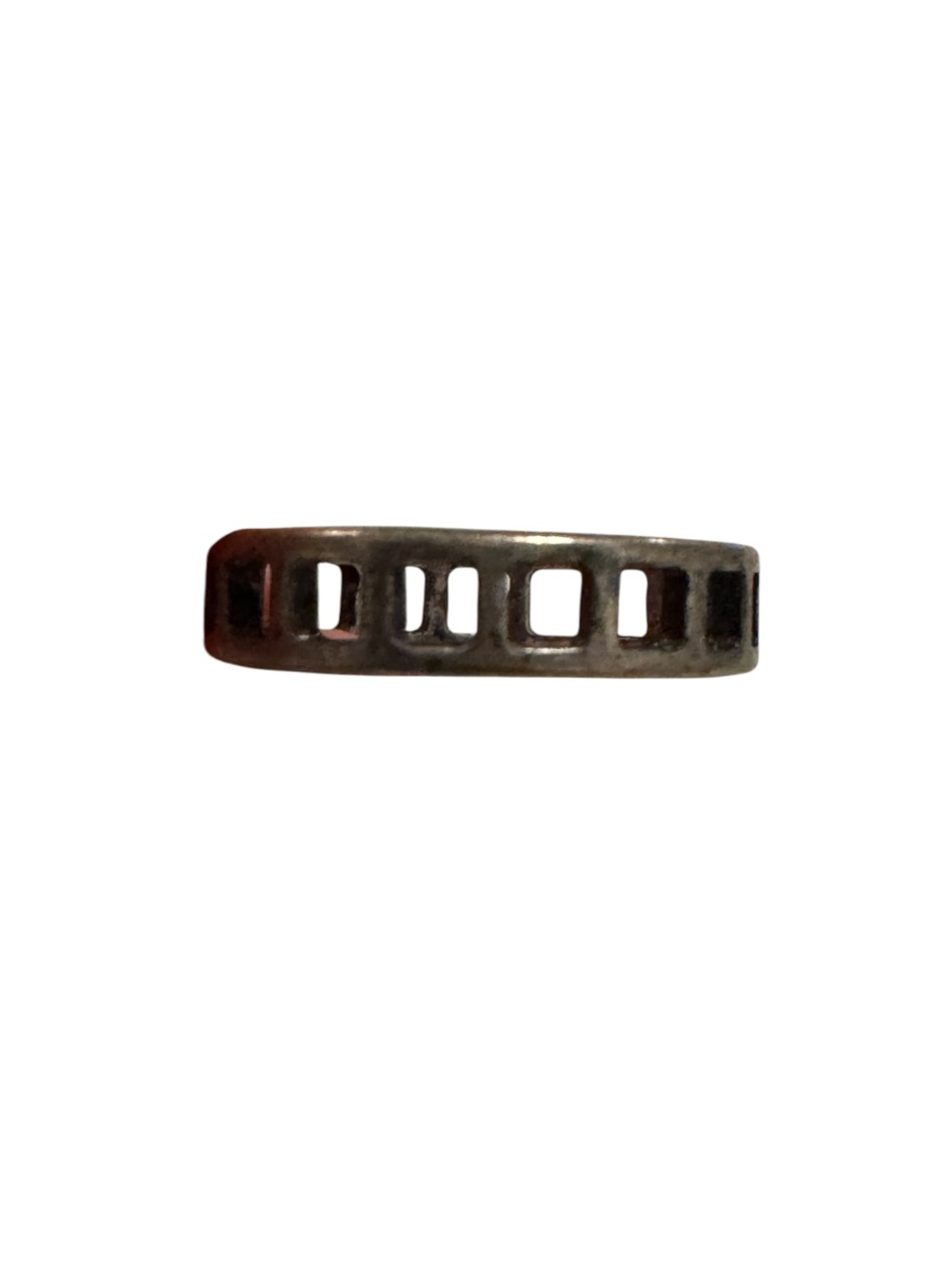 Box Pattern Ring - Picture 4 of 5